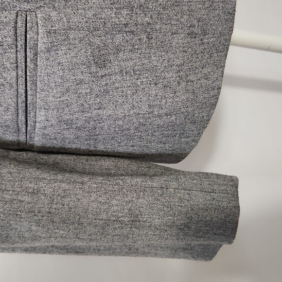 Career CG Guild Blazer Wool Blend Grey Lined Pockets Women Size M Office Busines - Picture 5 of 13